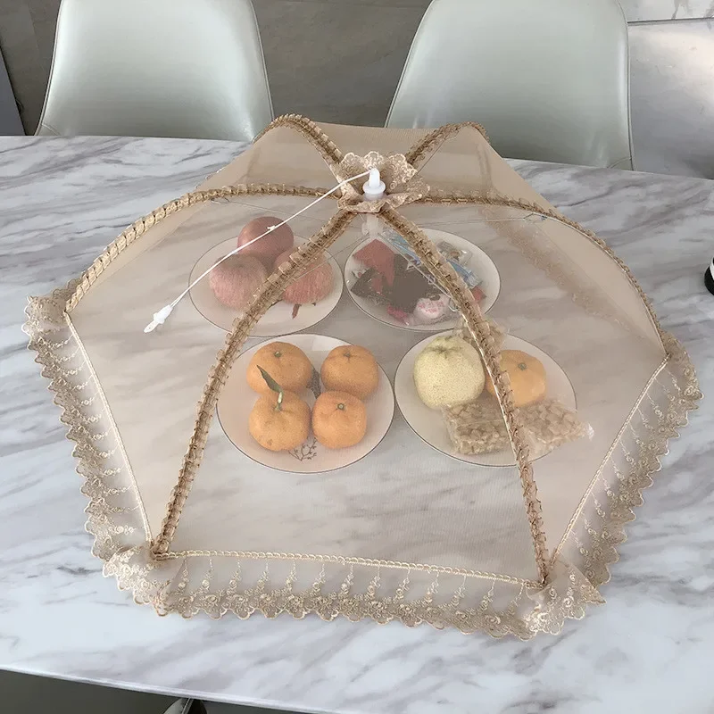 Kitchen Appliances Table - New Folding Food Mesh Cover Tent