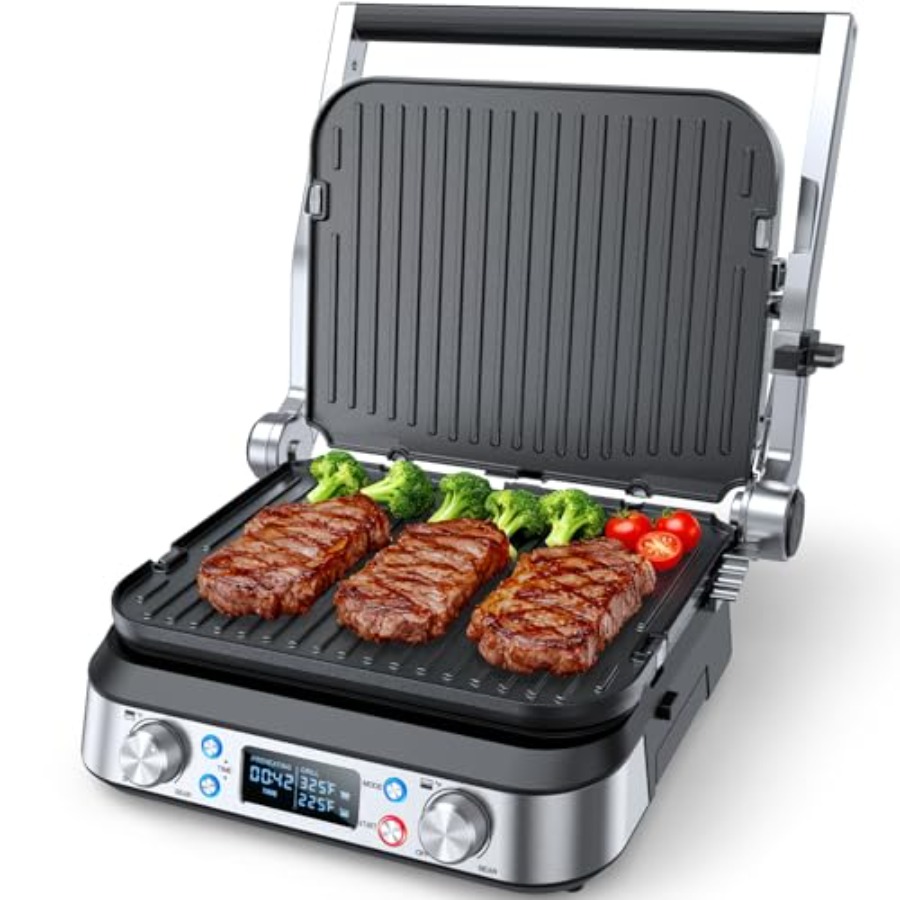 Electric Griddle Pancake - 6-in-1 Electric Griddle and Indoor Grill