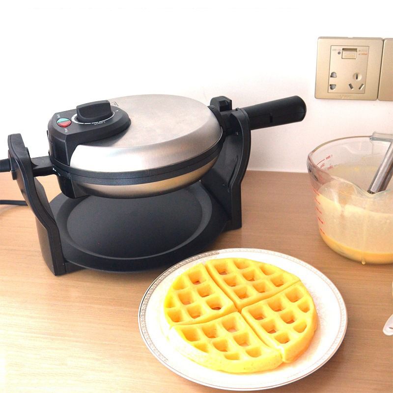 220V Flip Waffle Maker Round P - Electric Griddle Pancake reseña y precio
