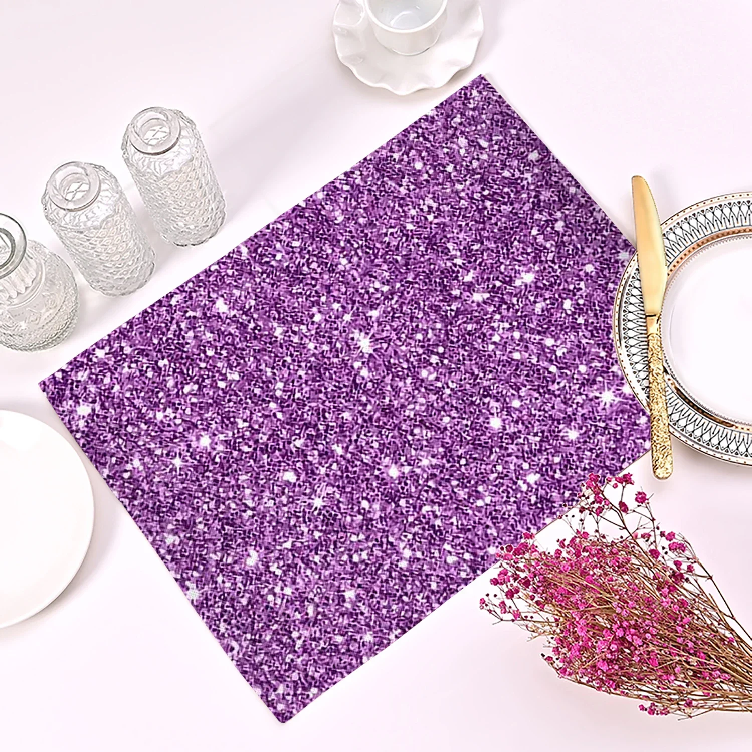 Purple Geometric Pattern Kitch - Kitchen Appliances Table reseña y precio