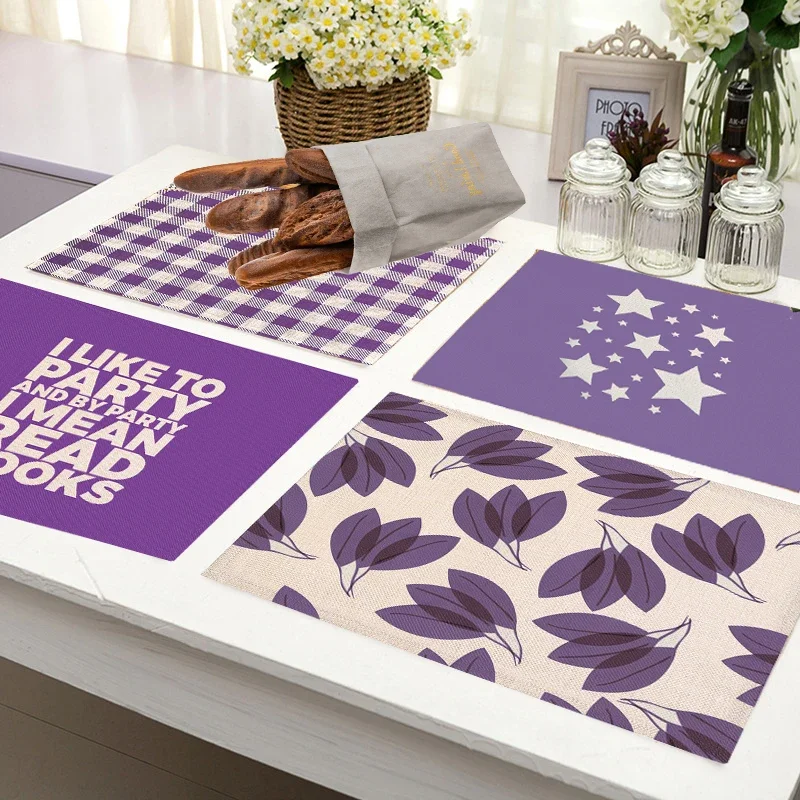 Purple Geometric Pattern Kitch - Kitchen Appliances Table reseña y precio