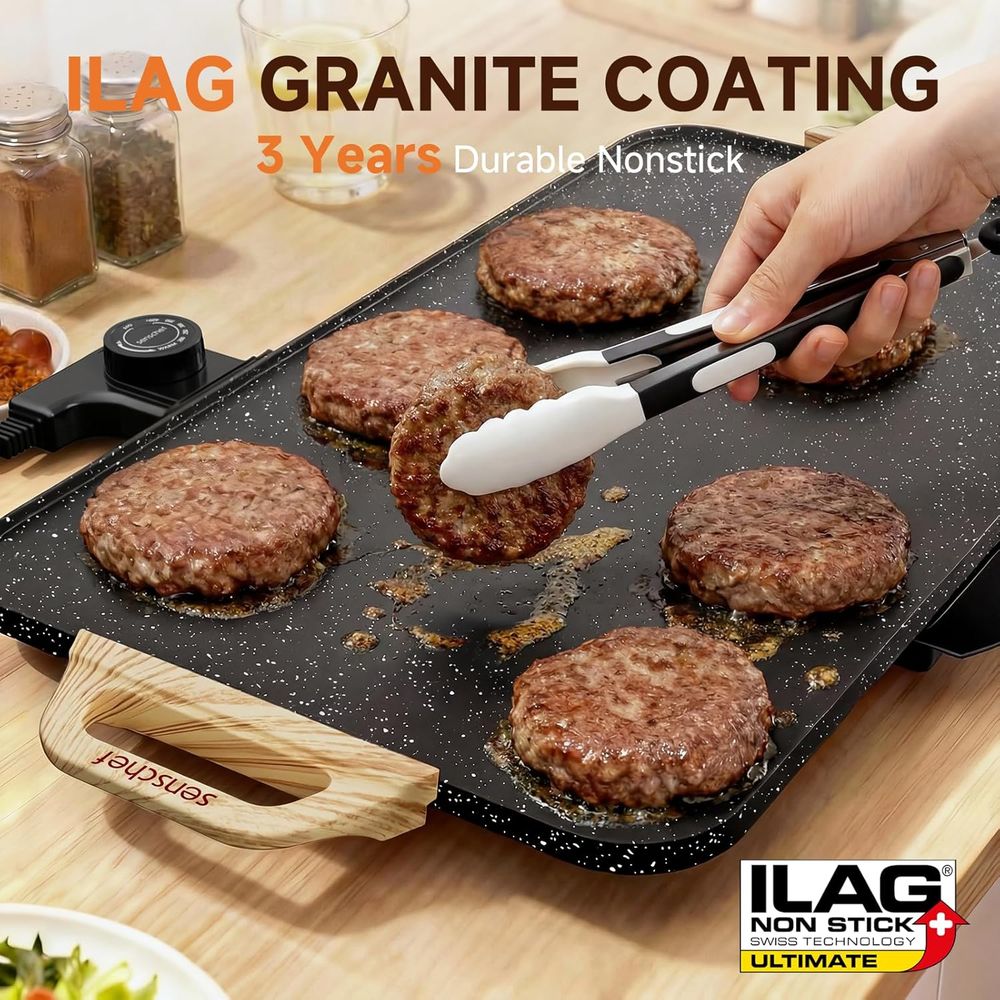 20x12 Inch Electric Griddle wi - Electric Griddle Pancake reseña y precio