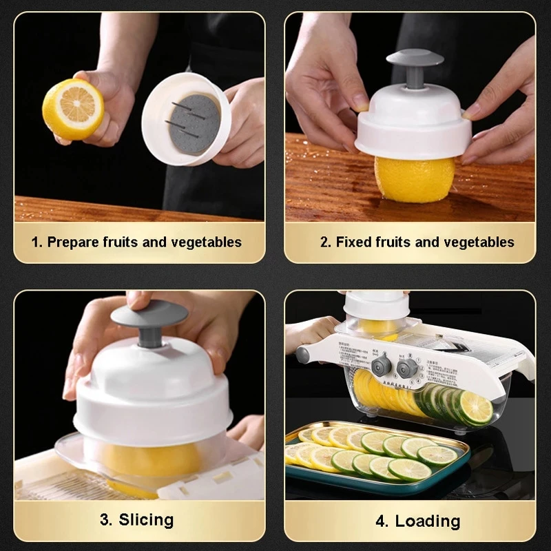 Multifunctional Lemon Slicer V - Kitchen Appliances Japan reseña y precio