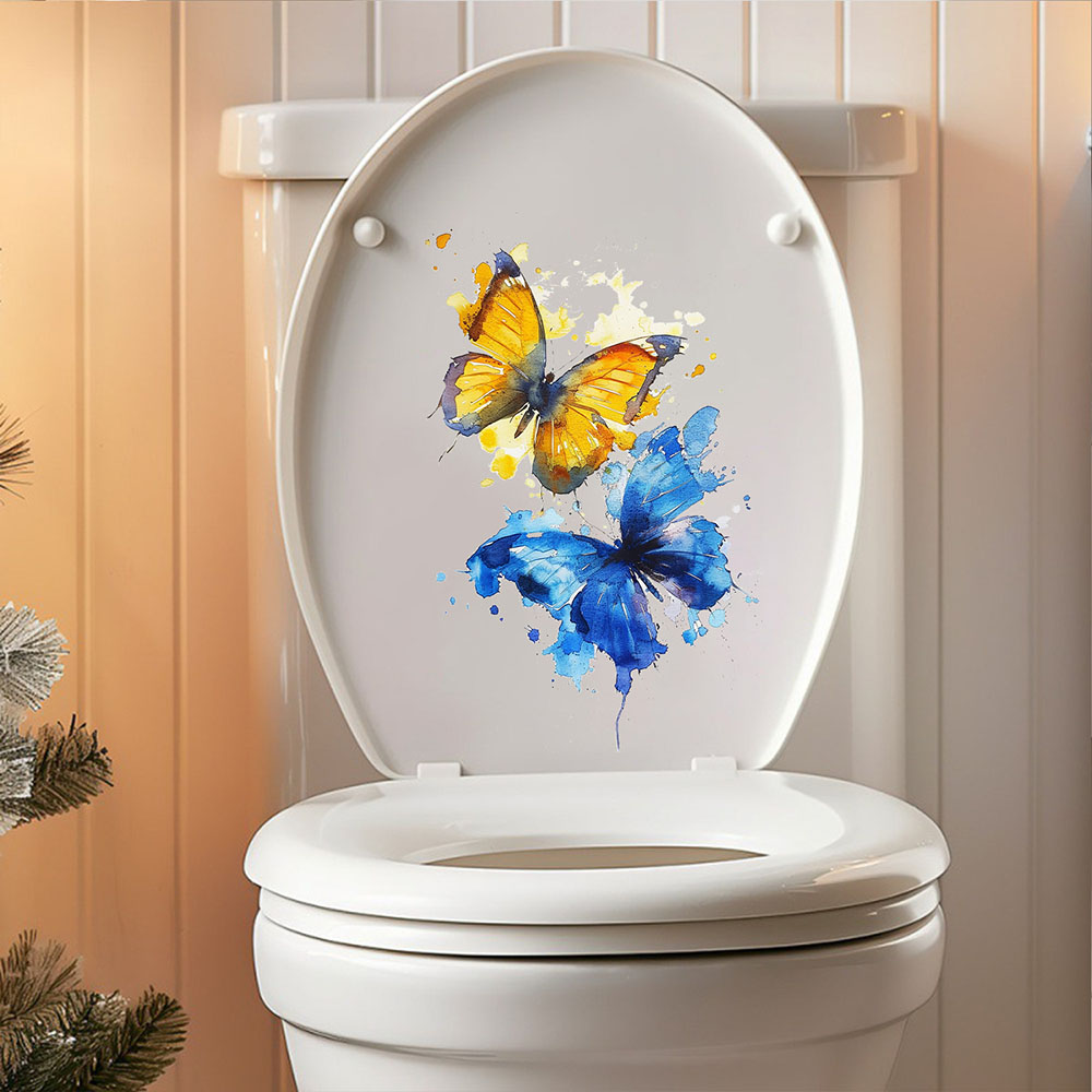 Watercolor Blue & Yellow Butte - Kitchen Appliances Yellow reseña y precio