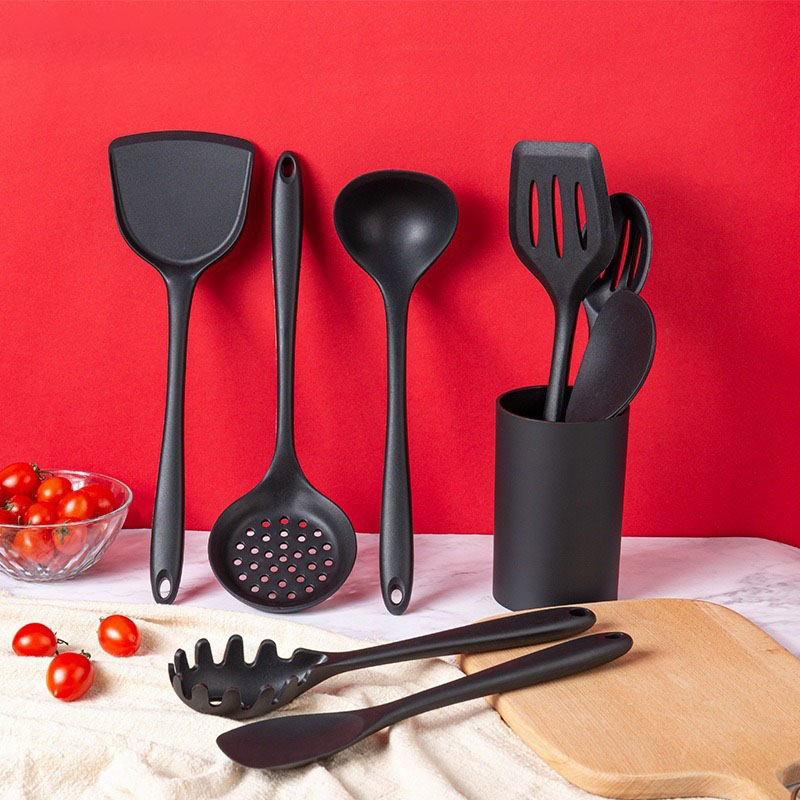 Black Silicone Cooking Utensil - Kitchen Appliances Combo reseña y precio