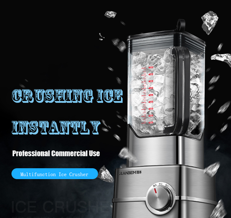 Commercial Ice Crusher High Sp - Blender High Power reseña y precio