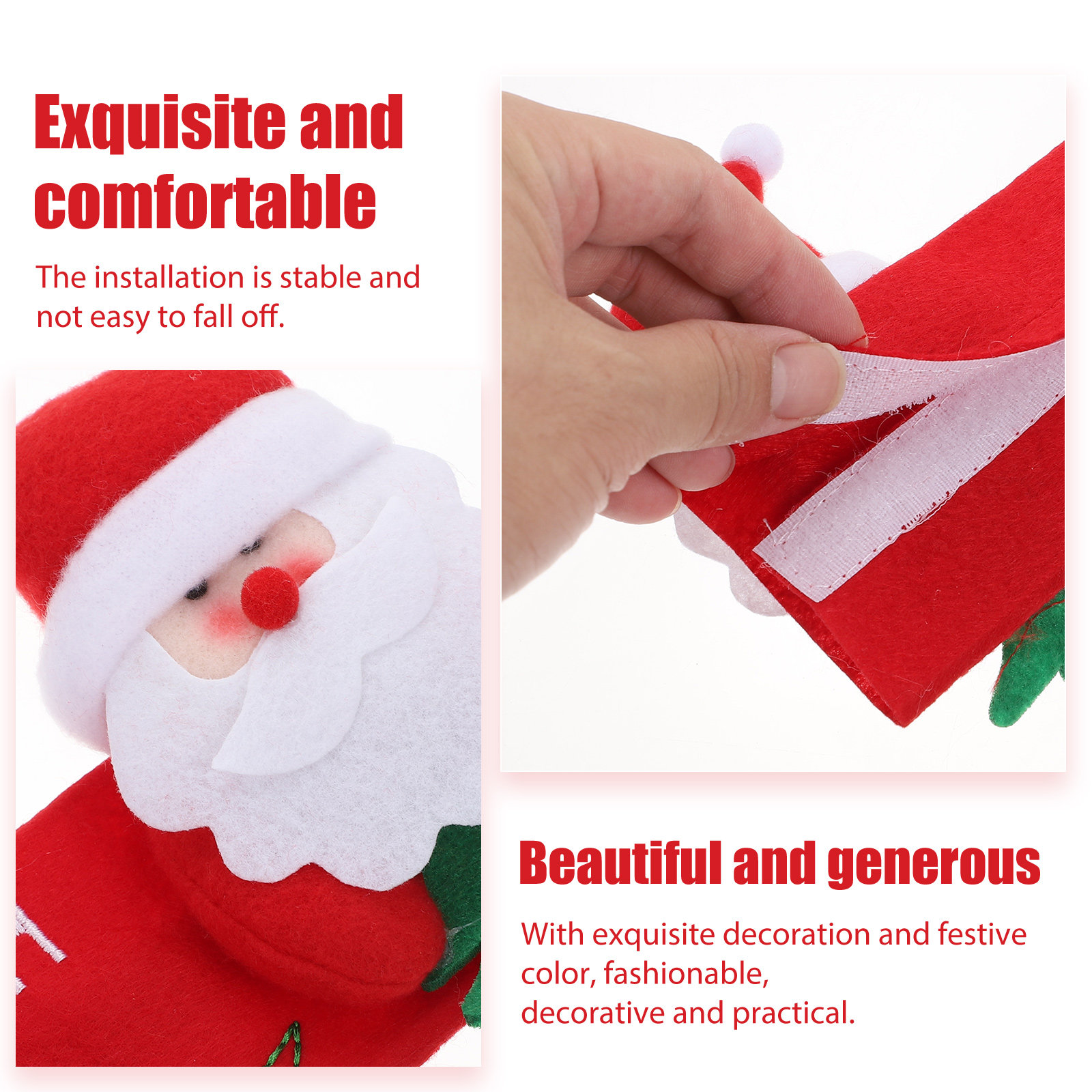 2Pcs Refrigerator Handle Cover - Kitchen Appliances For.Xmas reseña y precio