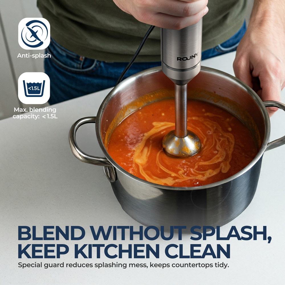 Hand Immersion Blender Powerfu - Blender High Power reseña y precio