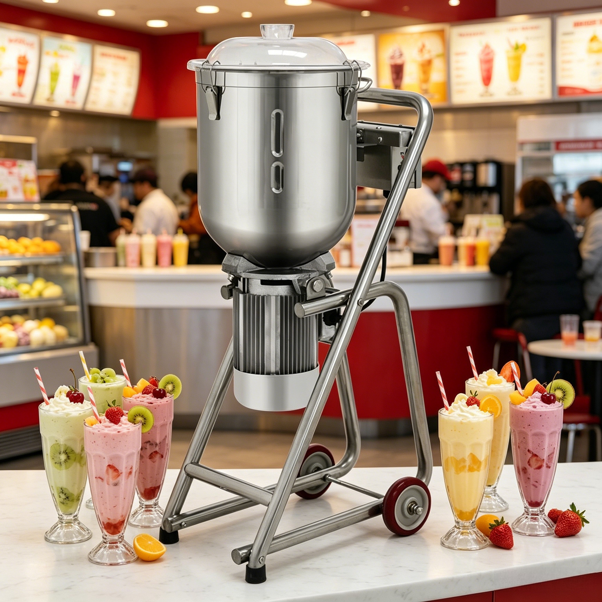 Mobile Cart High Power Smoothi - Blender High Power reseña y precio