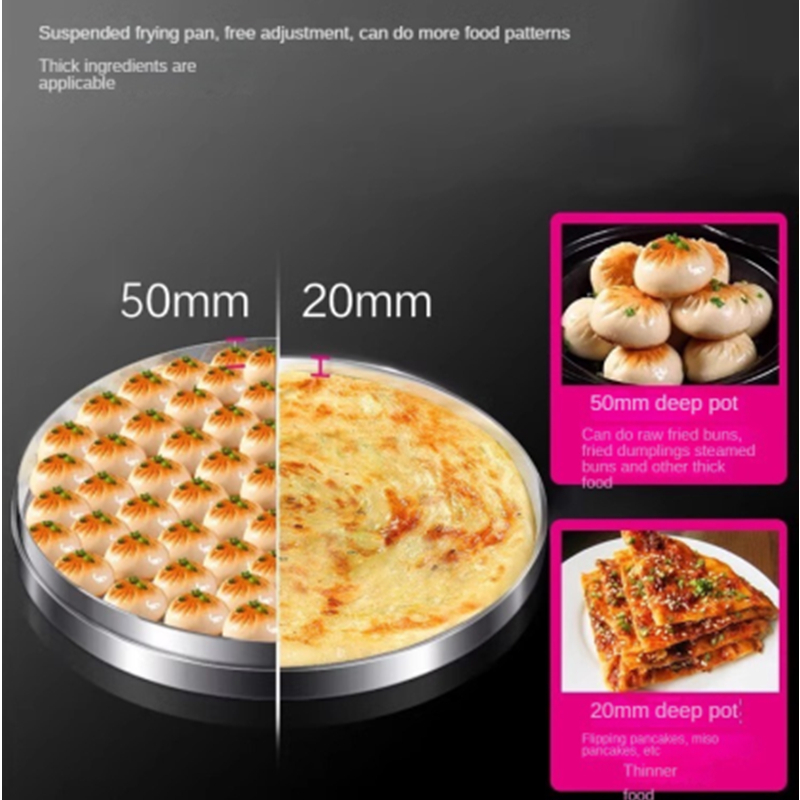 Adjustable pancake maker, high - Electric Griddle Pancake reseña y precio