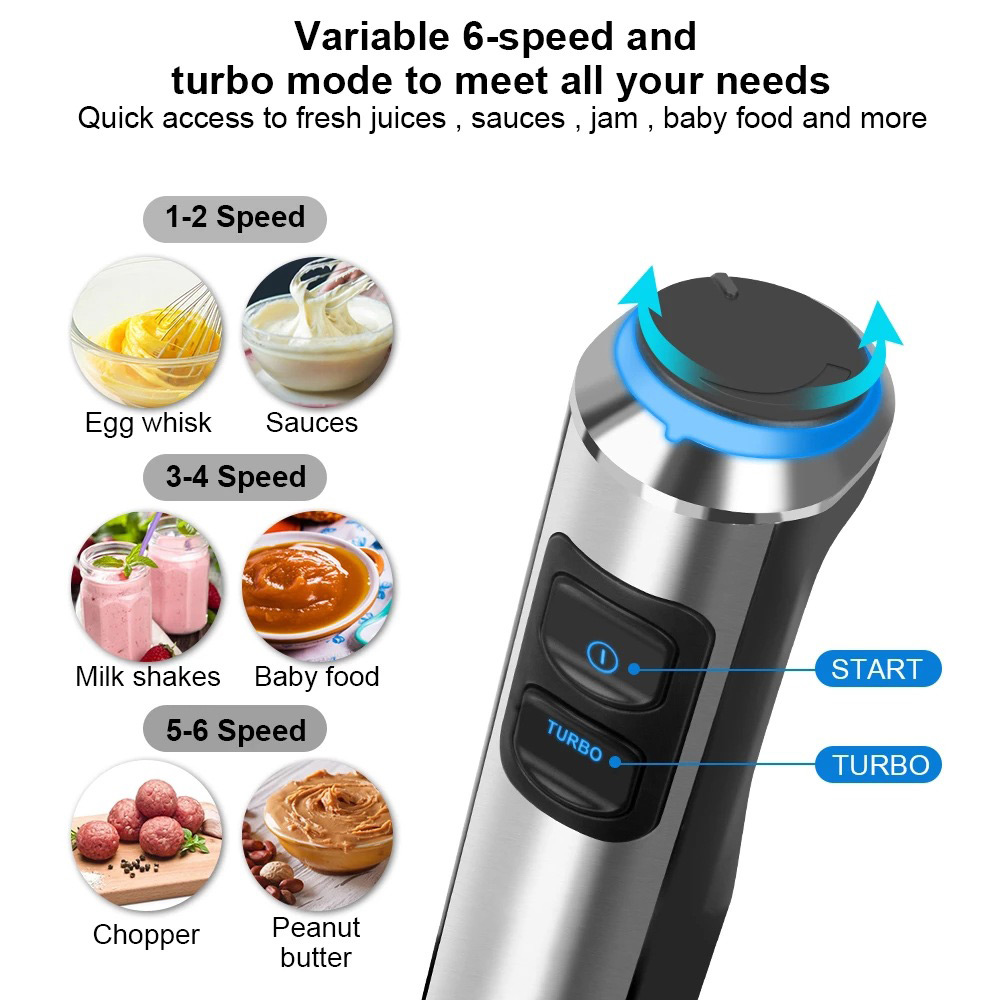 4 in 1 High Power Hand Stick B - Blender High Power reseña y precio