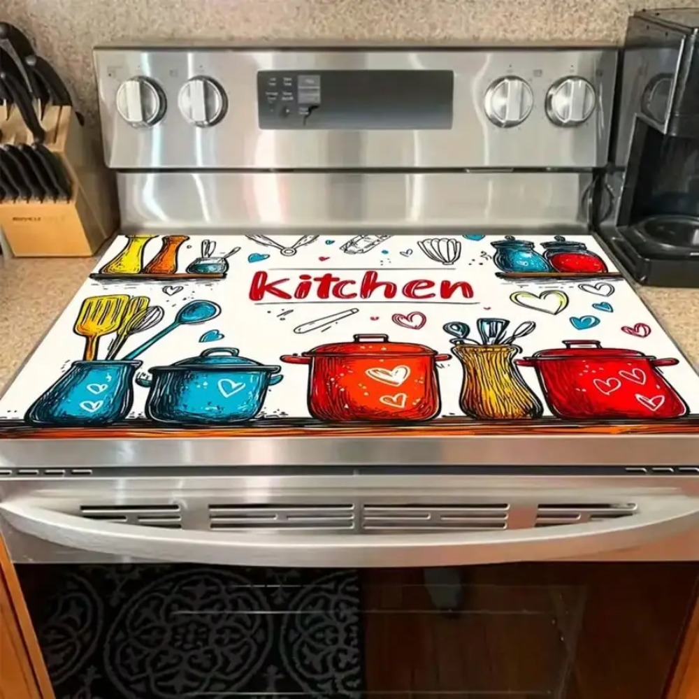 1pc Kitchen Stove Cover Protec - Kitchen Appliances Electric Stove reseña y precio