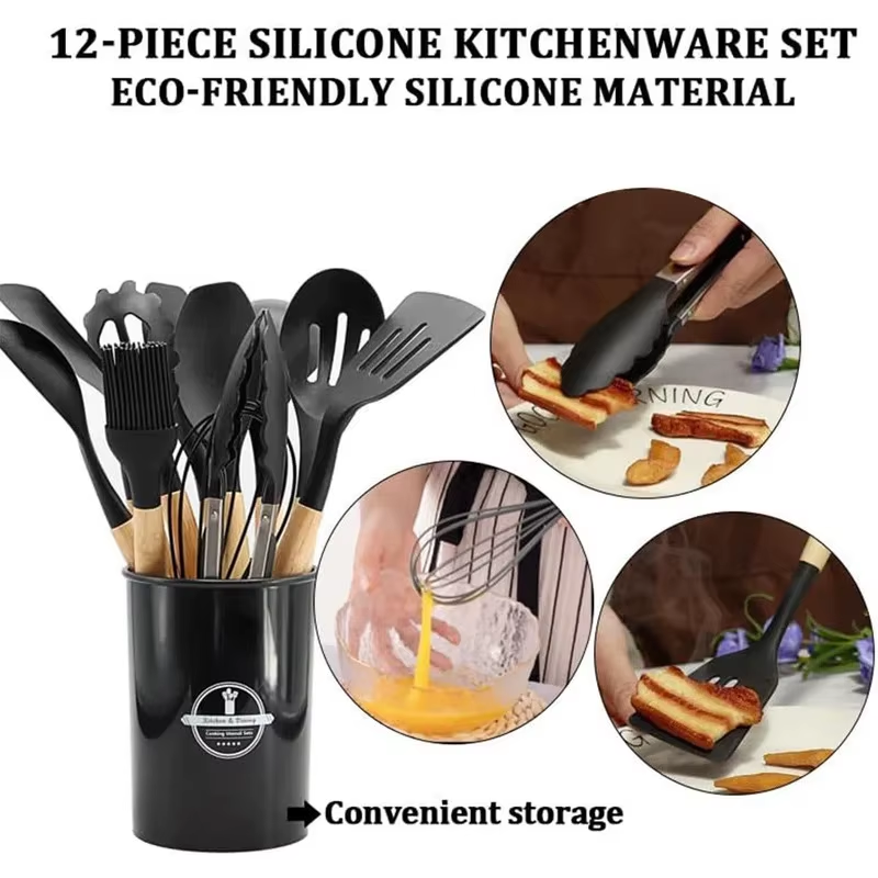 12Pcs Kitchen Utensil Set Sili - Kitchen Appliances Combo reseña y precio