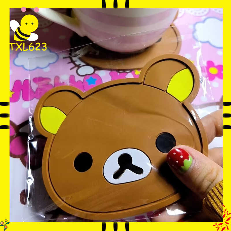 Rilakkuma Silicone Cup Coaster - Kitchen Appliances Table reseña y precio