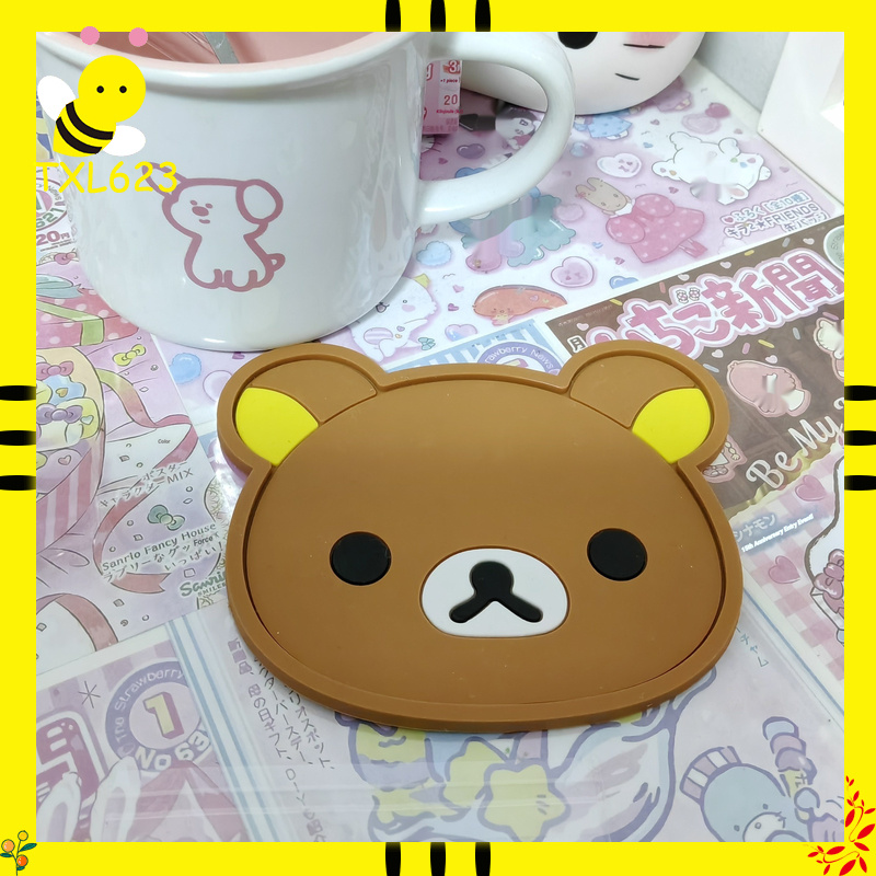 Rilakkuma Silicone Cup Coaster - Kitchen Appliances Table reseña y precio