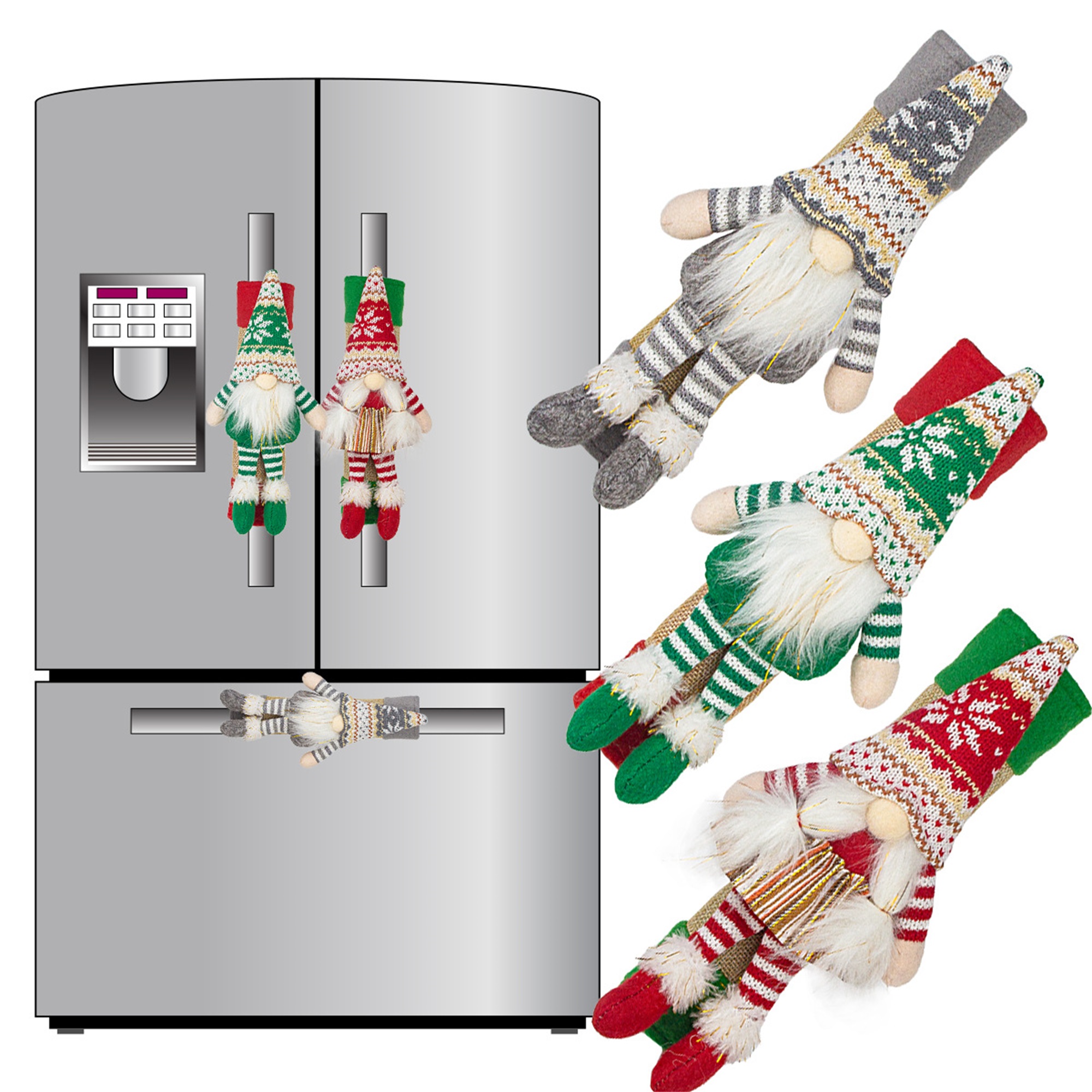 Christmas Snowman Refrigerator - Kitchen Appliances For.Xmas reseña y precio