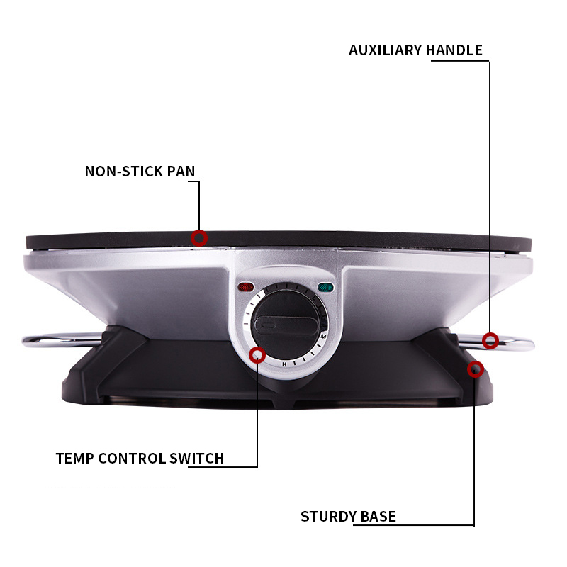Crepe Maker Home Pancake Pan 3 - Electric Griddle Pancake reseña y precio