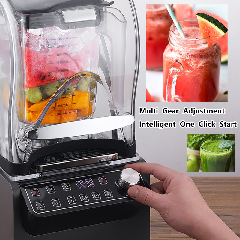 1800W Commercial Ice Blender M - Blender High Power reseña y precio
