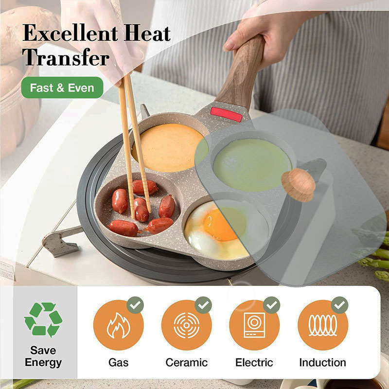 Japanese Omelette Pan Nonstick - Electric Griddle Pancake reseña y precio