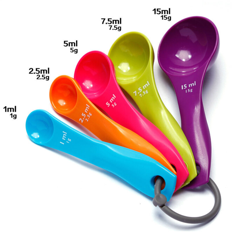 5Pcs Salt Oil Spoon Lovely Kit - Kitchen Appliances Combo reseña y precio