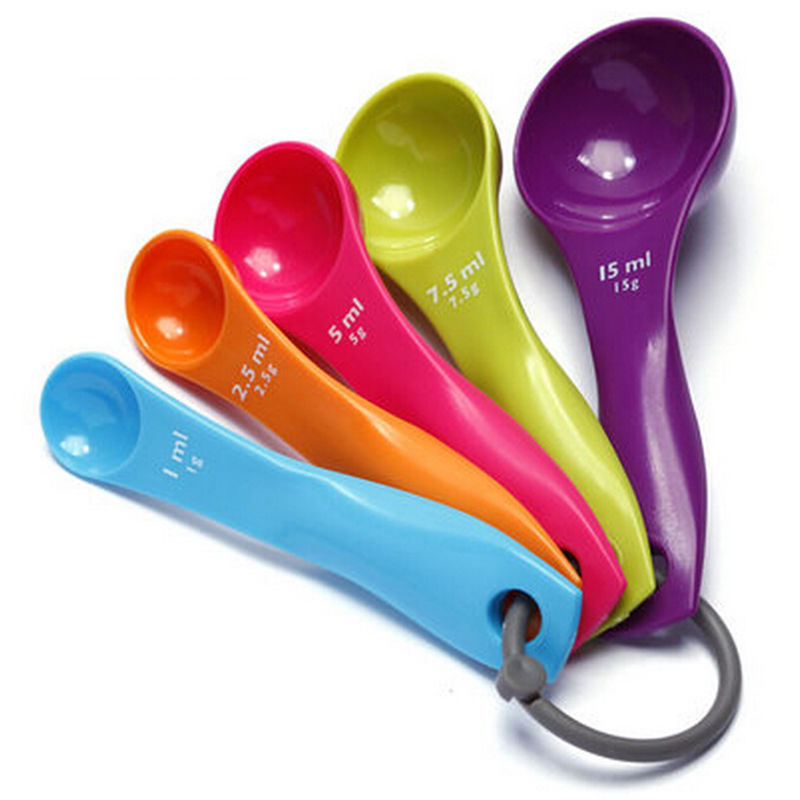 5Pcs Salt Oil Spoon Lovely Kit - Kitchen Appliances Combo reseña y precio