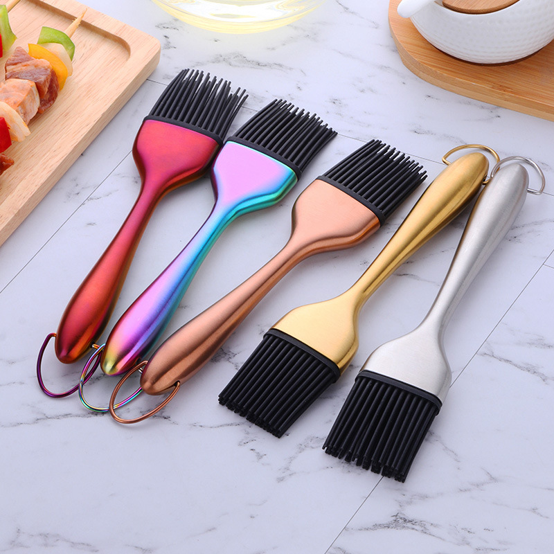 Stainless Steel Silicone Oil B - Electric Griddle Pancake reseña y precio