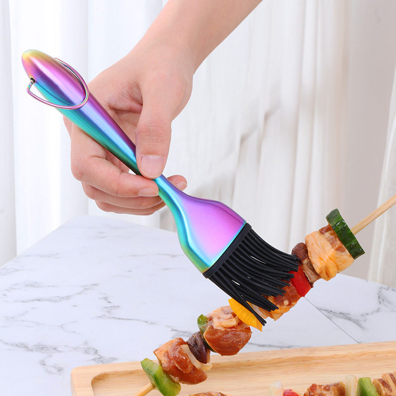 Stainless Steel Silicone Oil B - Electric Griddle Pancake reseña y precio