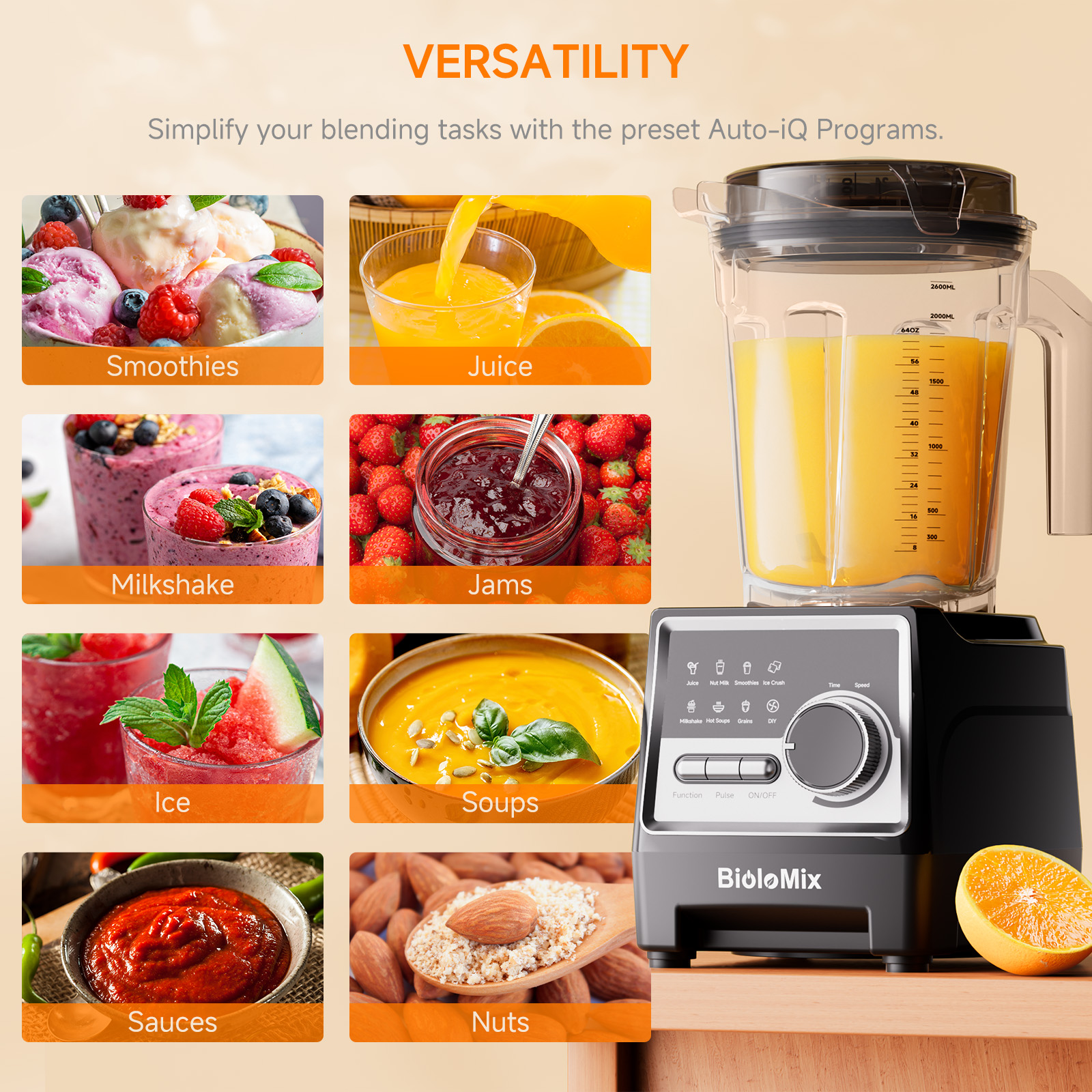 BioloMix 1500W Professional Bl - Blender High Power reseña y precio