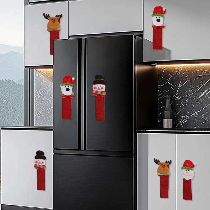 Christmas Refrigerator Door Ha - Kitchen Appliances For.Xmas reseña y precio