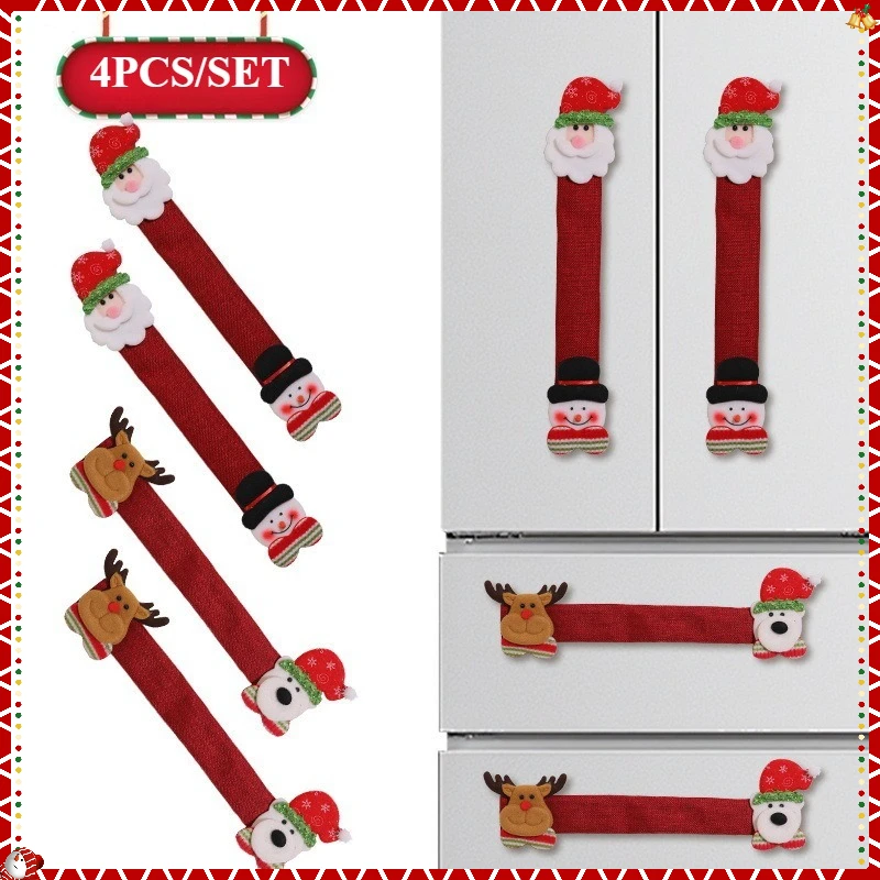 Christmas Refrigerator Door Ha - Kitchen Appliances For.Xmas reseña y precio