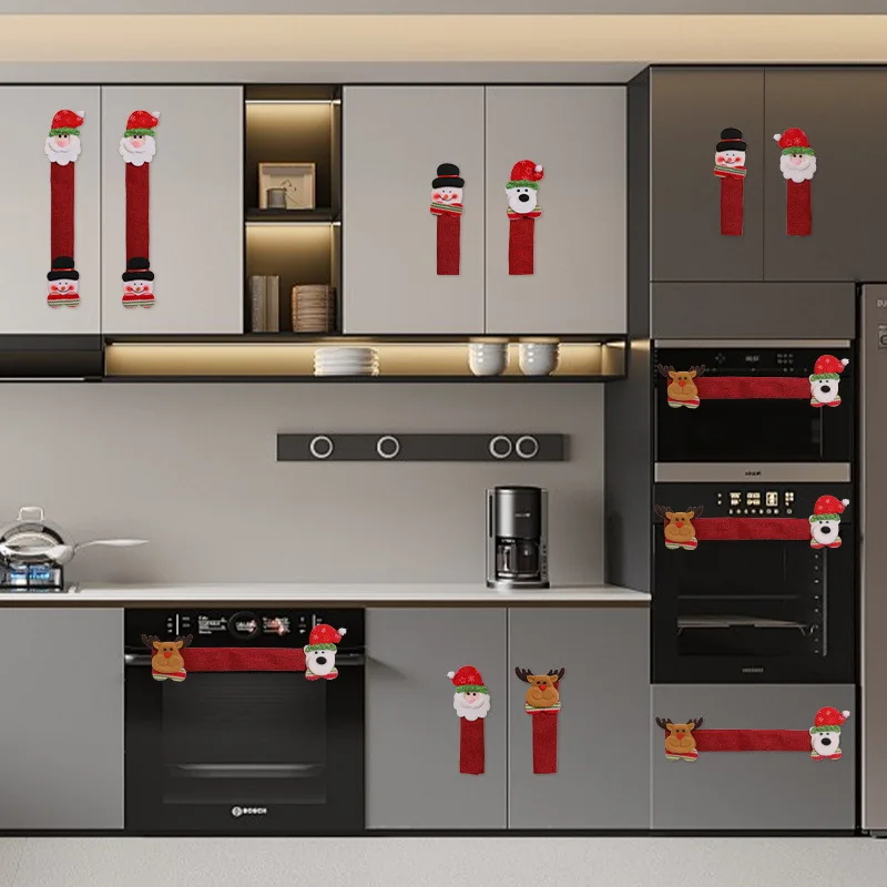 Christmas Refrigerator Door Ha - Kitchen Appliances For.Xmas reseña y precio