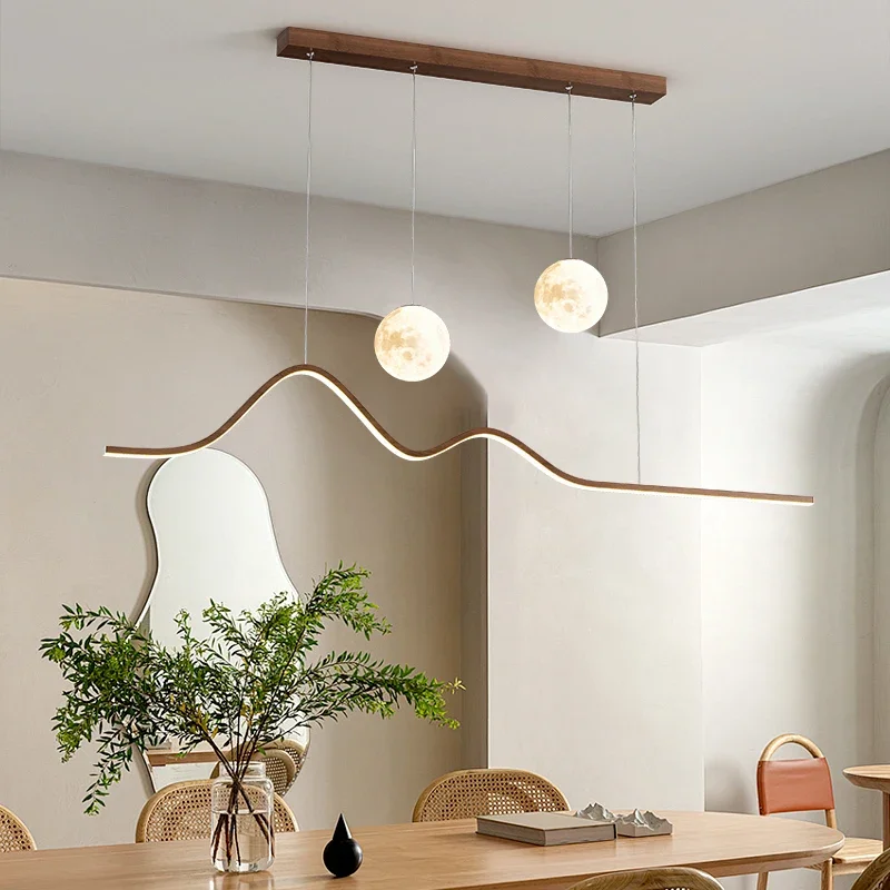 2026 LED Wood Pendant Light Fo - Kitchen Appliances Table reseña y precio