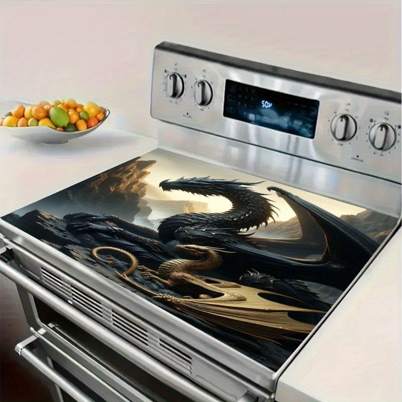 3D Dragon Pattern Stove Top Co - Kitchen Appliances Electric Stove reseña y precio