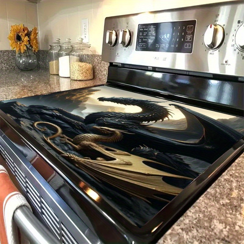 3D Dragon Pattern Stove Top Co - Kitchen Appliances Electric Stove reseña y precio