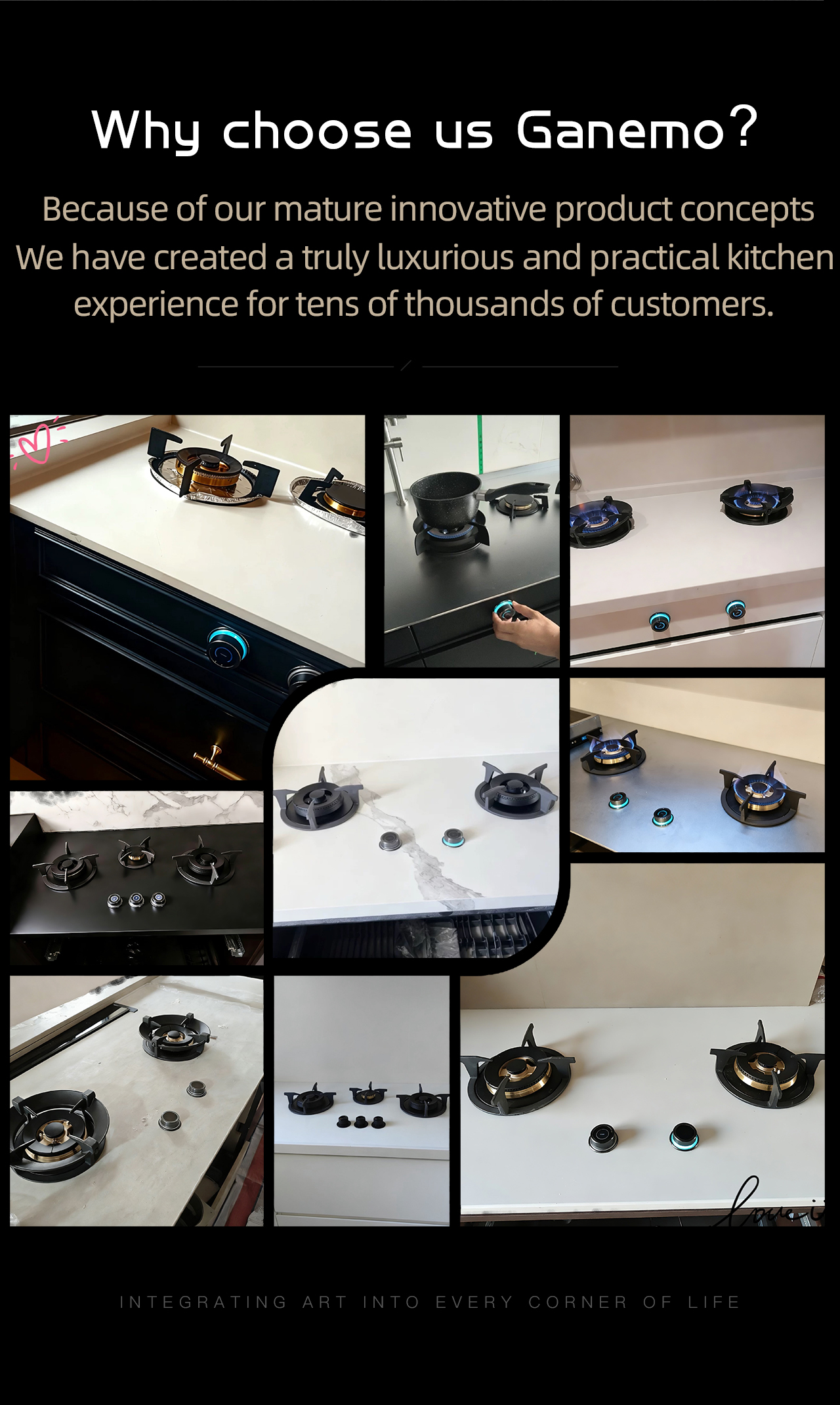Kitchen Stove Gas Burner Combo - Kitchen Appliances Combo reseña y precio