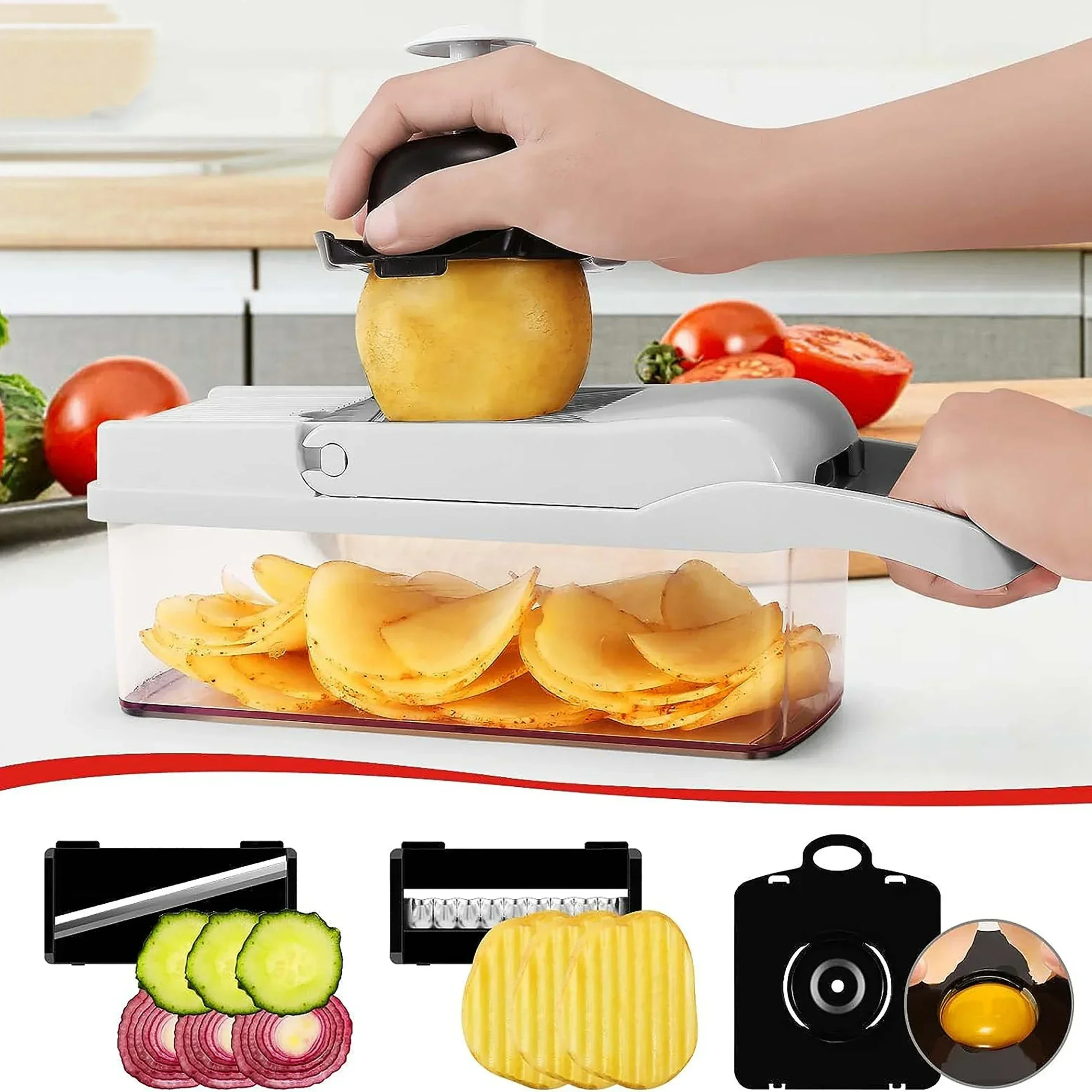 Vegetable Chopper Multifunctio - Kitchen Appliances Japan reseña y precio