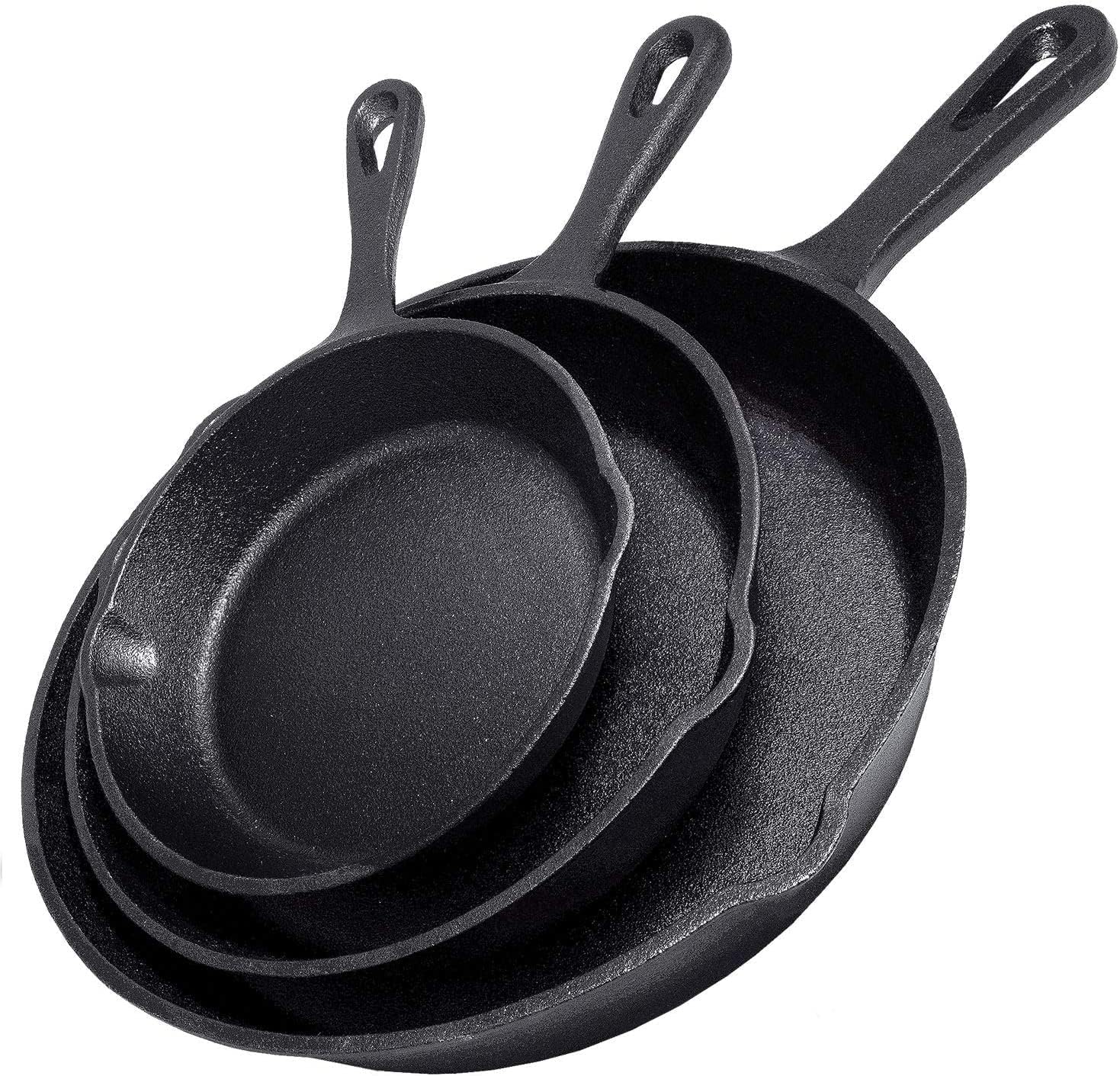 14/16/20cm Cast Iron Frying Pa - Electric Griddle Pancake reseña y precio