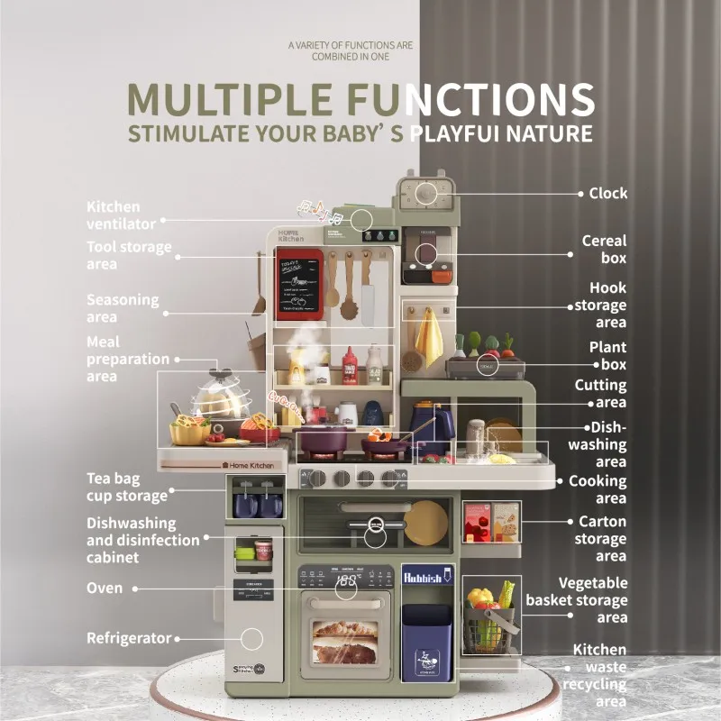New  Children's Simulated Spra - Kitchen Appliances Table reseña y precio