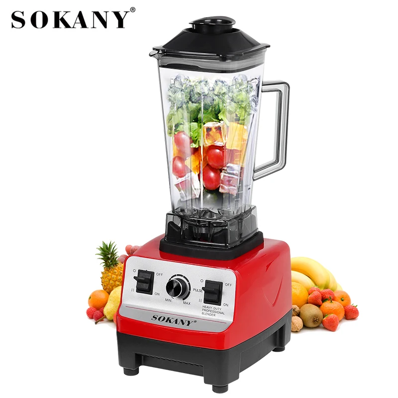 SOKANY 4500W Heavy Duty Commer - Blender High Power reseña y precio