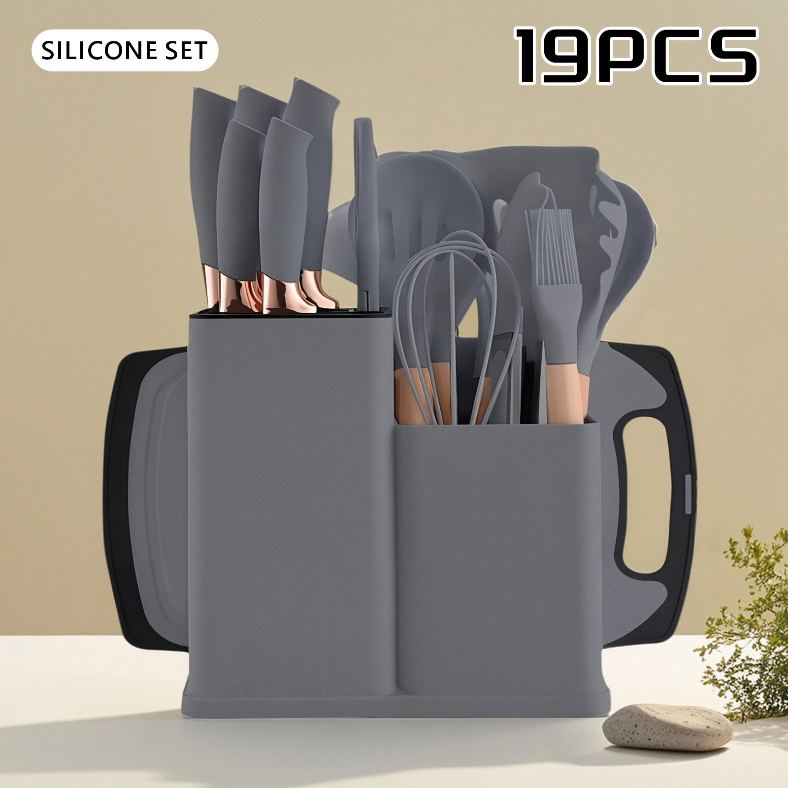 19-in-1 Kitchen Knife & Silico - Kitchen Appliances Combo reseña y precio