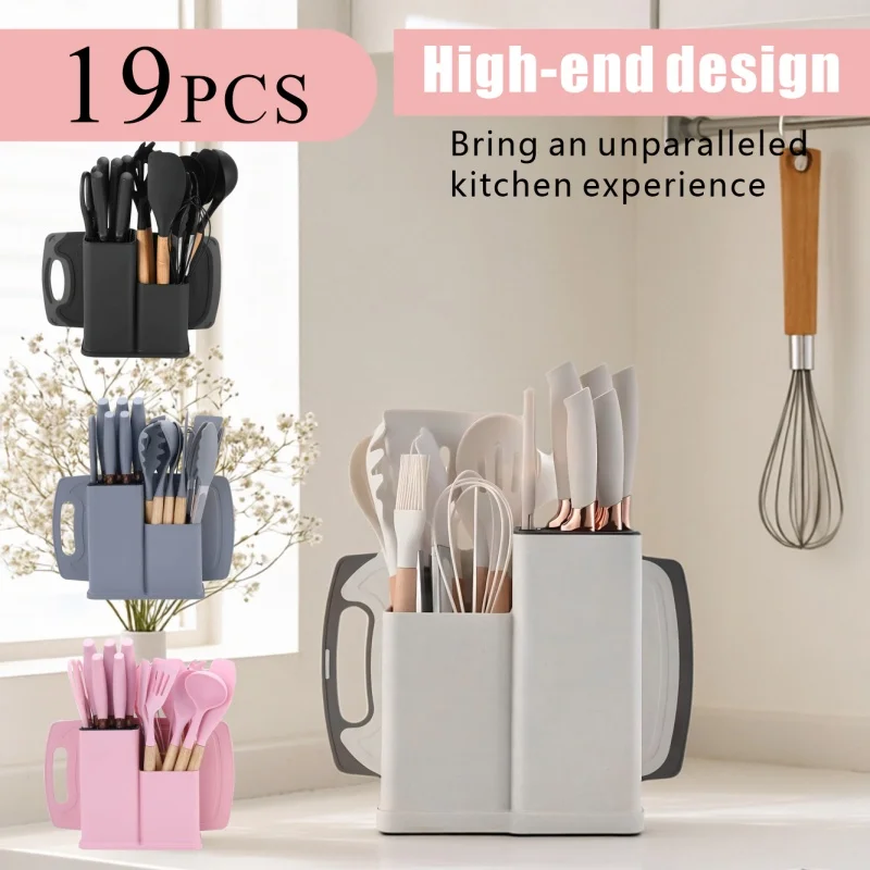19-in-1 Kitchen Knife & Silico - Kitchen Appliances Combo reseña y precio