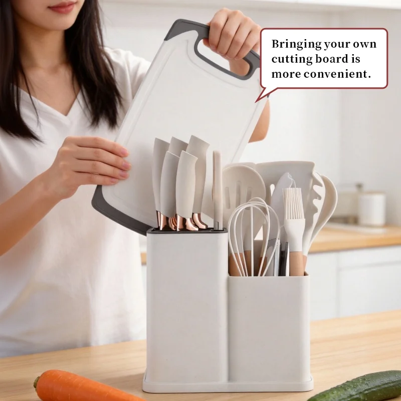 19-in-1 Kitchen Knife & Silico - Kitchen Appliances Combo reseña y precio