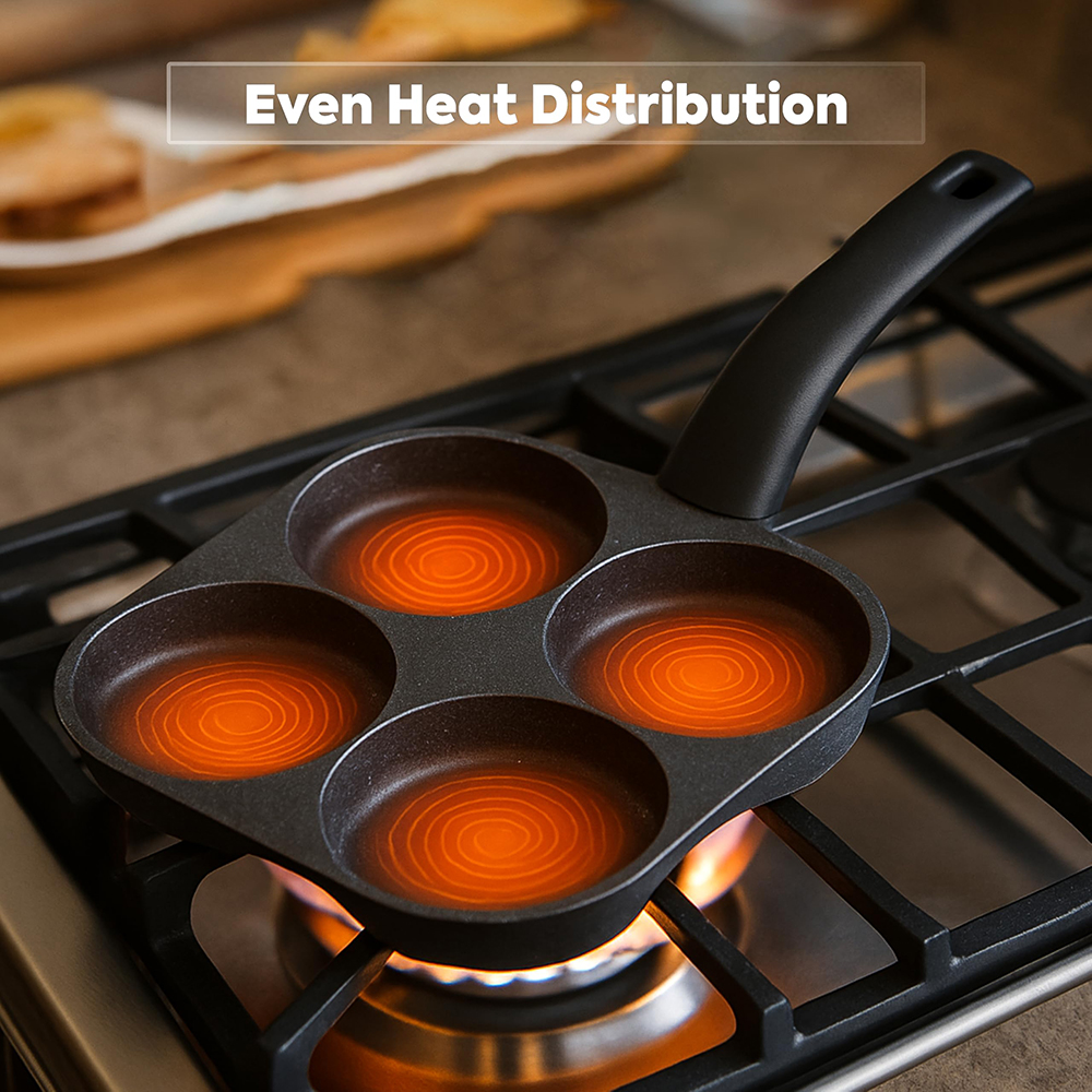 Egg Frying Pan Nonstick Pancak - Electric Griddle Pancake reseña y precio
