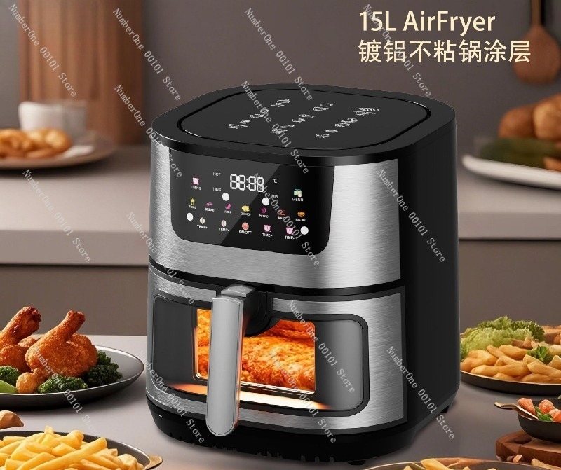 15L Electric Oven Air Fryer Co - Kitchen Appliances Combo reseña y precio