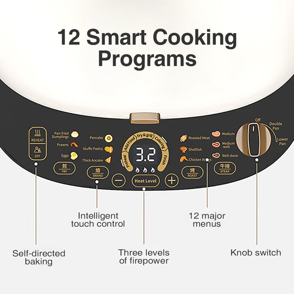 Electric Baking Pan LRD3027S,  - Electric Griddle Pancake reseña y precio